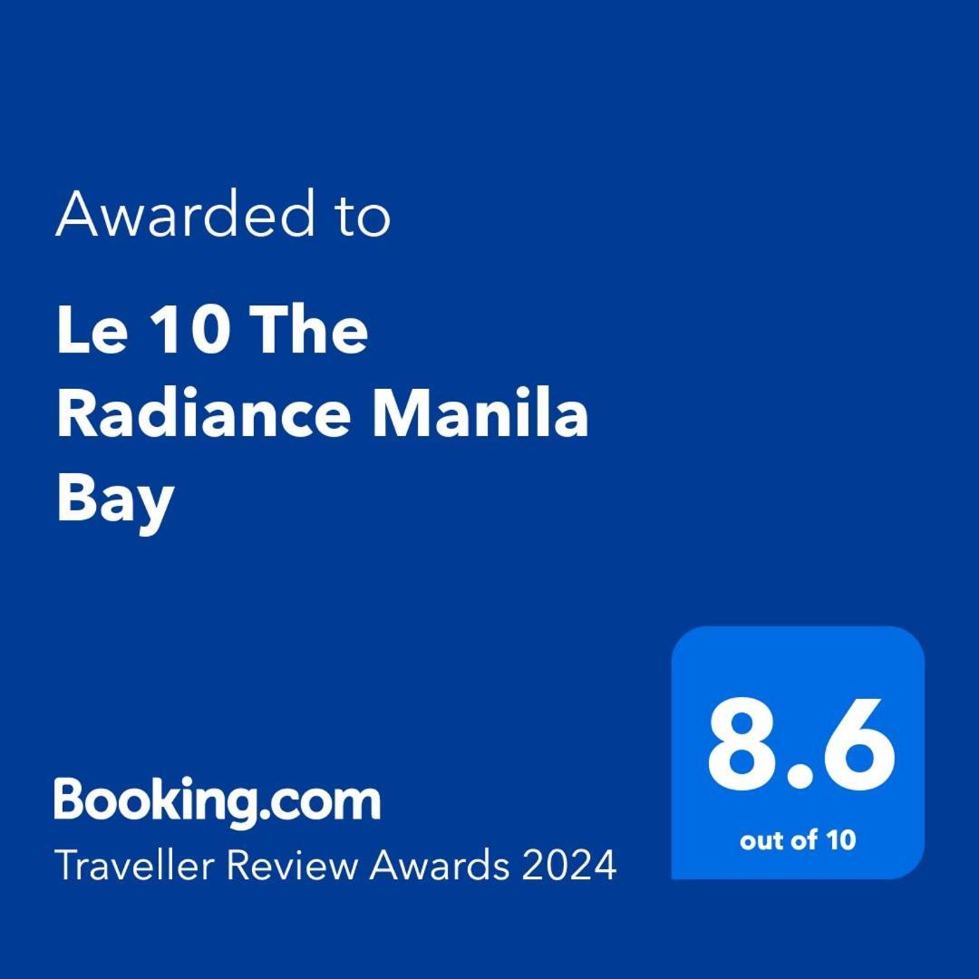 Aparthotel Le 10 The Radiance Manila Bay Pasay Zewnętrze zdjęcie